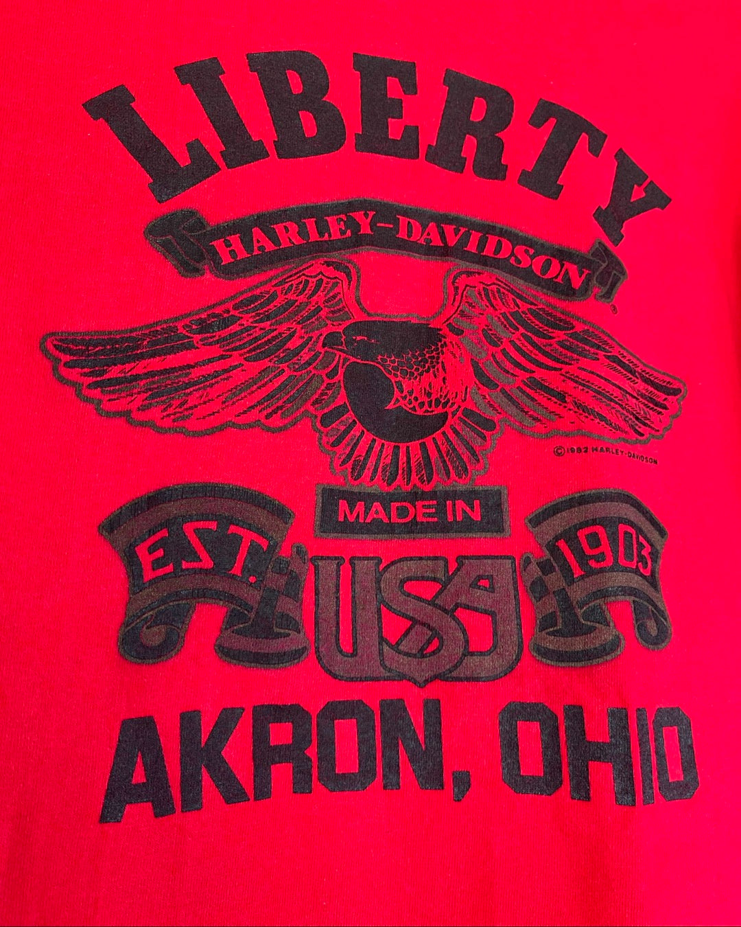 80s-90s Harley-Davidson T-Shirts USA eagle logo / Tシャツ アメリカ製 シングルステッチ