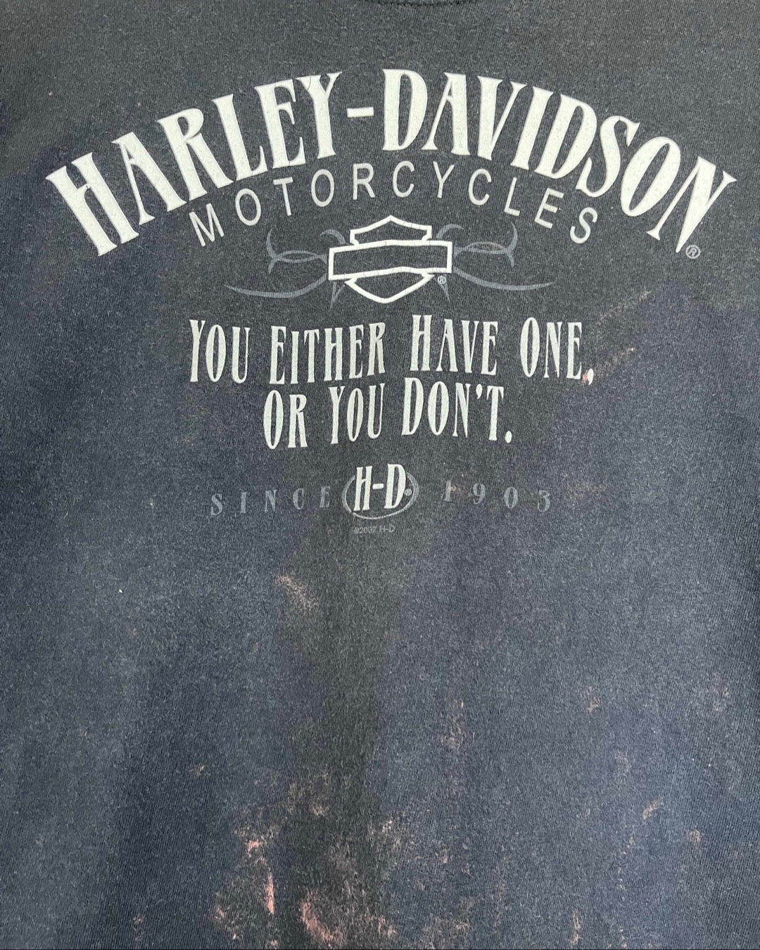 00s Harley-Davidson T-Shirt Made in USA / Tシャツ アメリカ製 フレイム 戦闘機 バイク