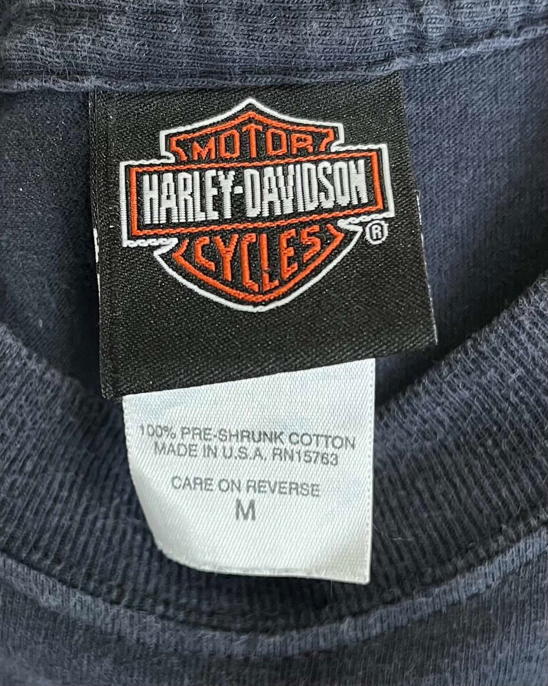 00s Harley-Davidson T-Shirt Made in USA / Tシャツ アメリカ製 フレイム 戦闘機 バイク