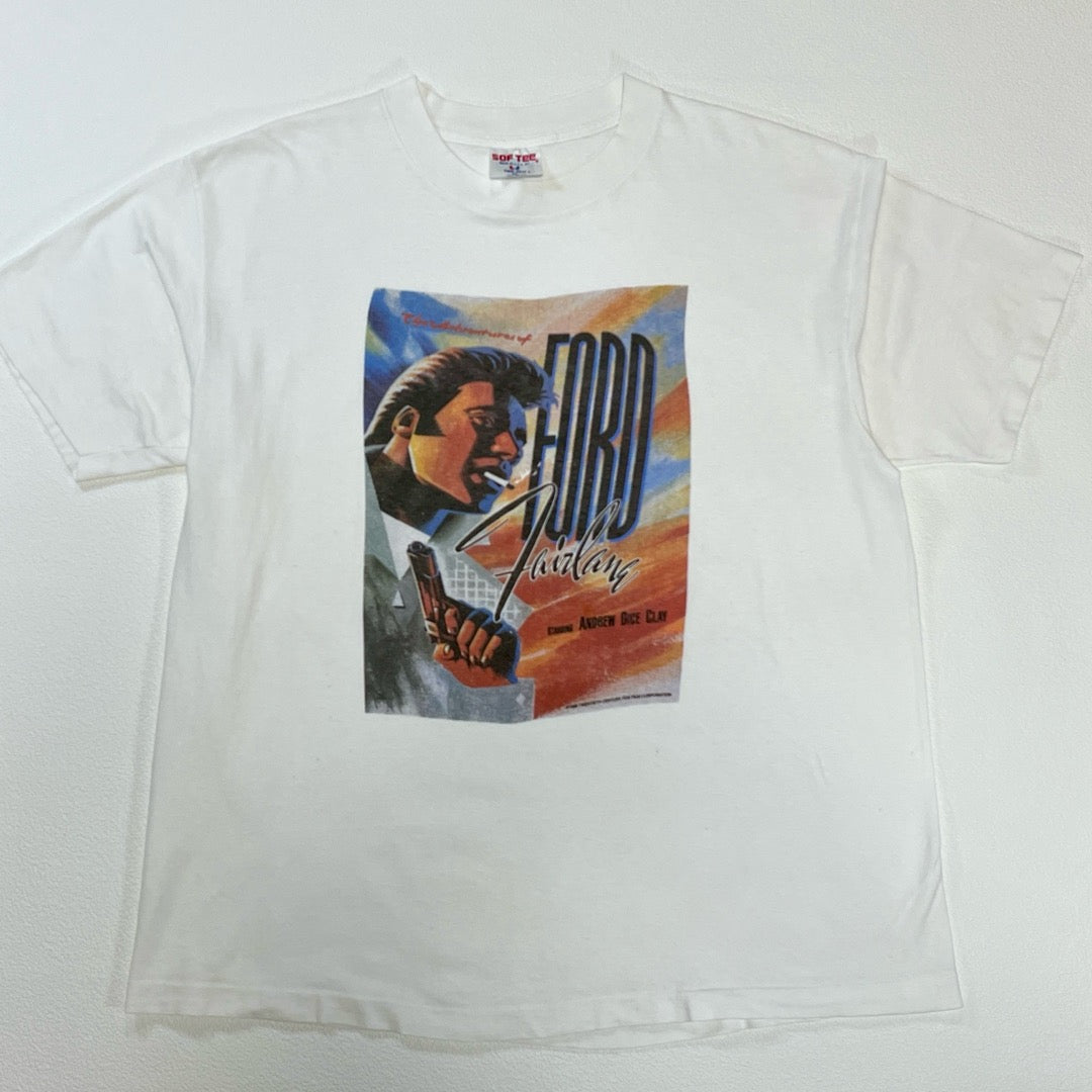 90s The Adventures of Ford Fairlane T-Shirt Movie  Made in USA Softee  / Tシャツ 映画 アメリカ製
