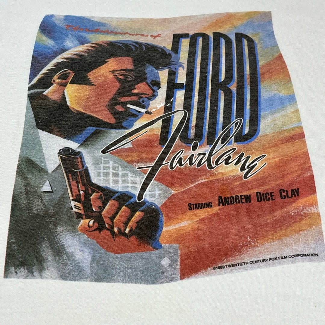 90s The Adventures of Ford Fairlane T-Shirt Movie  Made in USA Softee  / Tシャツ 映画 アメリカ製