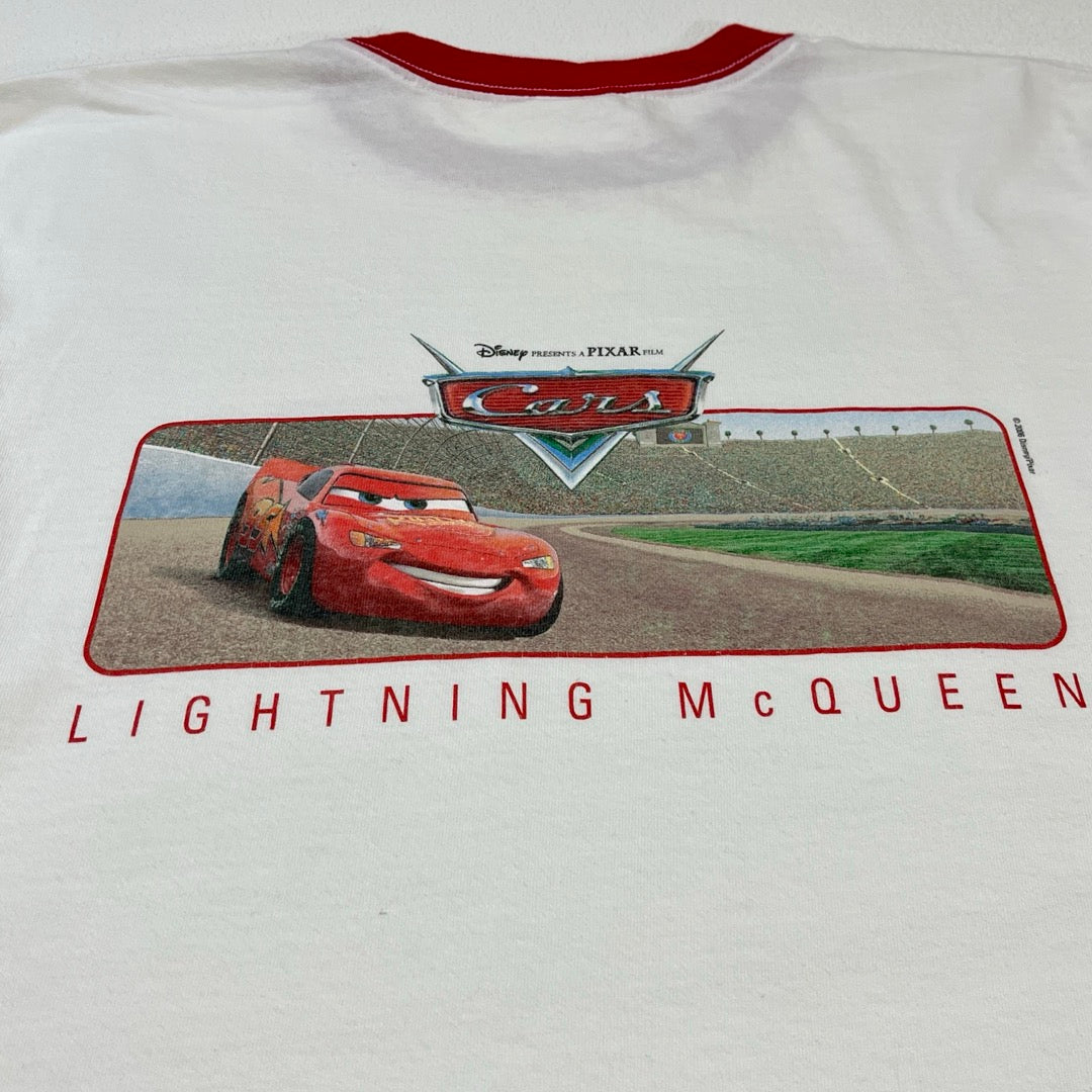 00s Disney Pixar cars T-Shirt Movie 2006 anvil / Tシャツ リンガー
