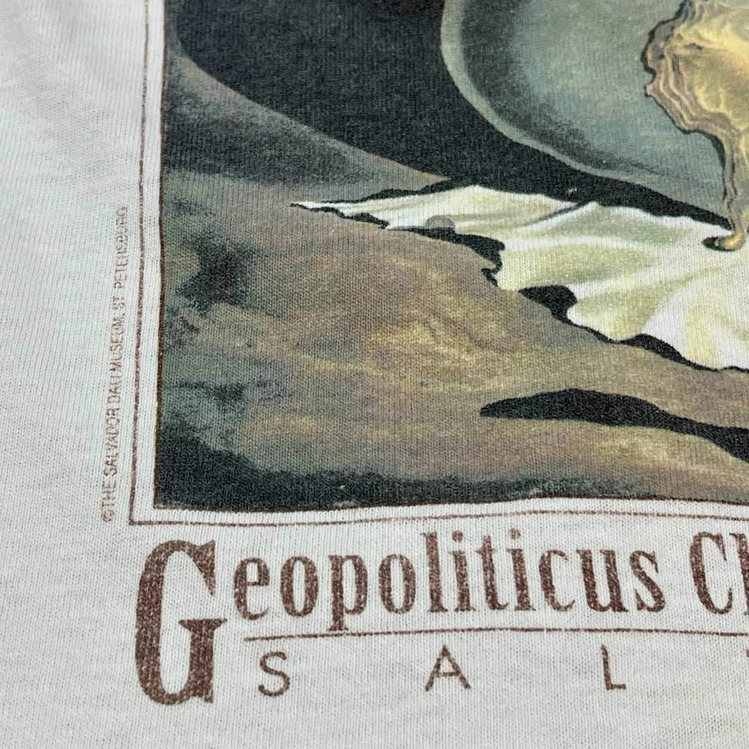 90s Salvador Dali T-Shirts Art 1995-1996 museum / Tシャツ シングルステッチ ダリ アート