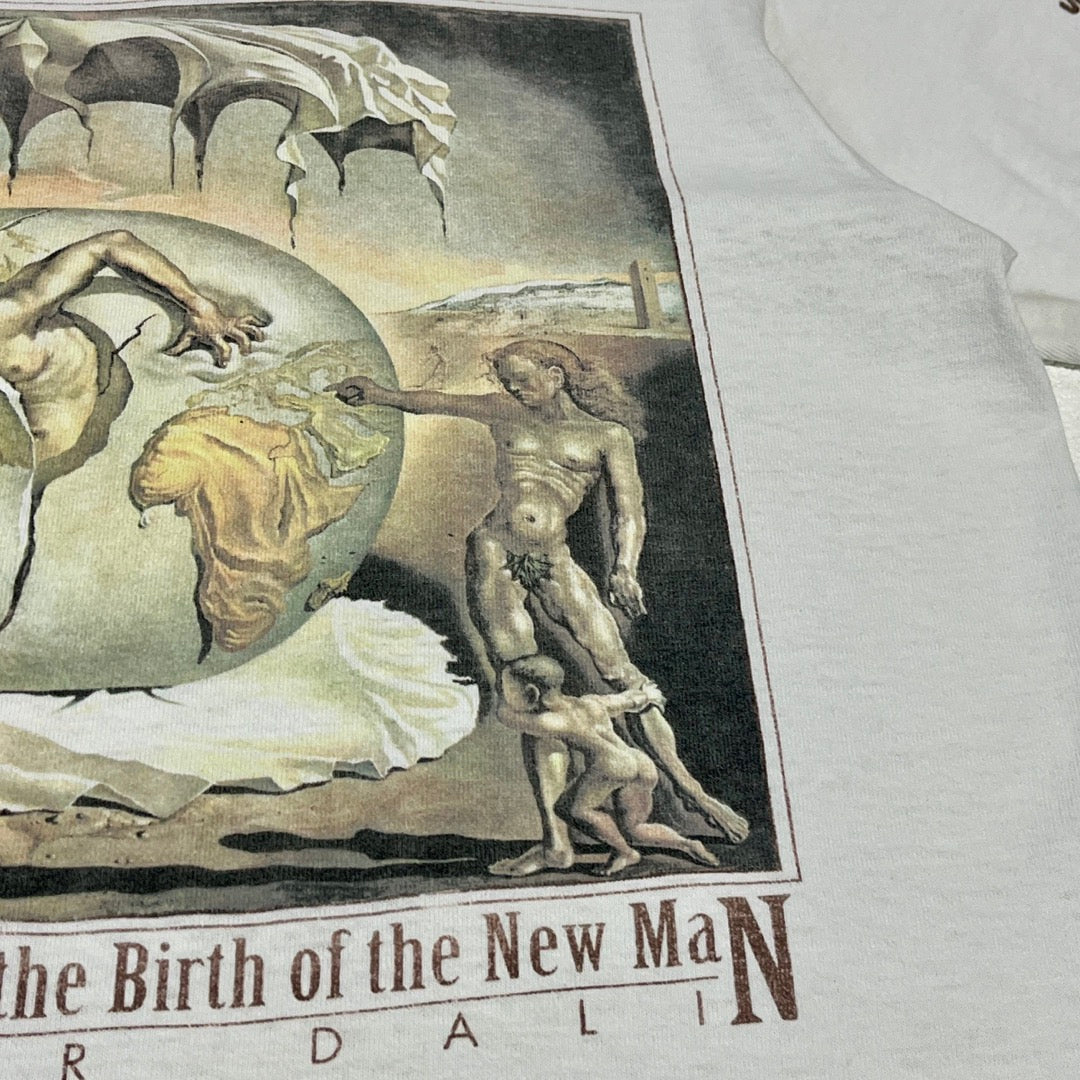 90s Salvador Dali T-Shirts Art 1995-1996 museum / Tシャツ シングルステッチ ダリ アート