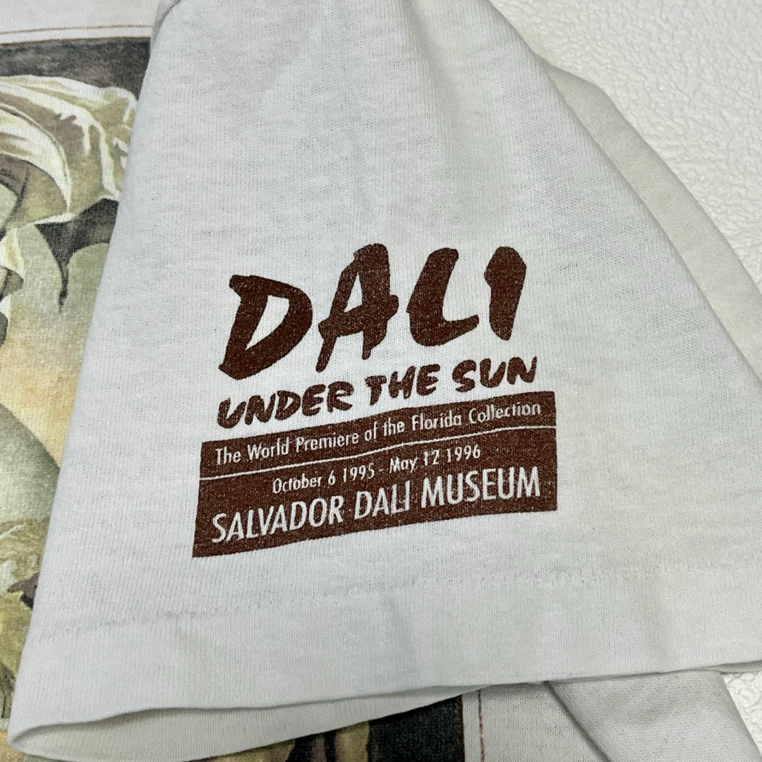 90s Salvador Dali T-Shirts Art 1995-1996 museum / Tシャツ シングルステッチ ダリ アート