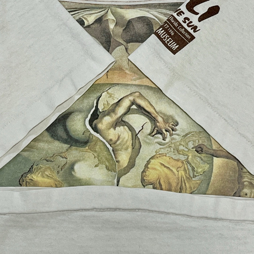 90s Salvador Dali T-Shirts Art 1995-1996 museum / Tシャツ シングルステッチ ダリ アート