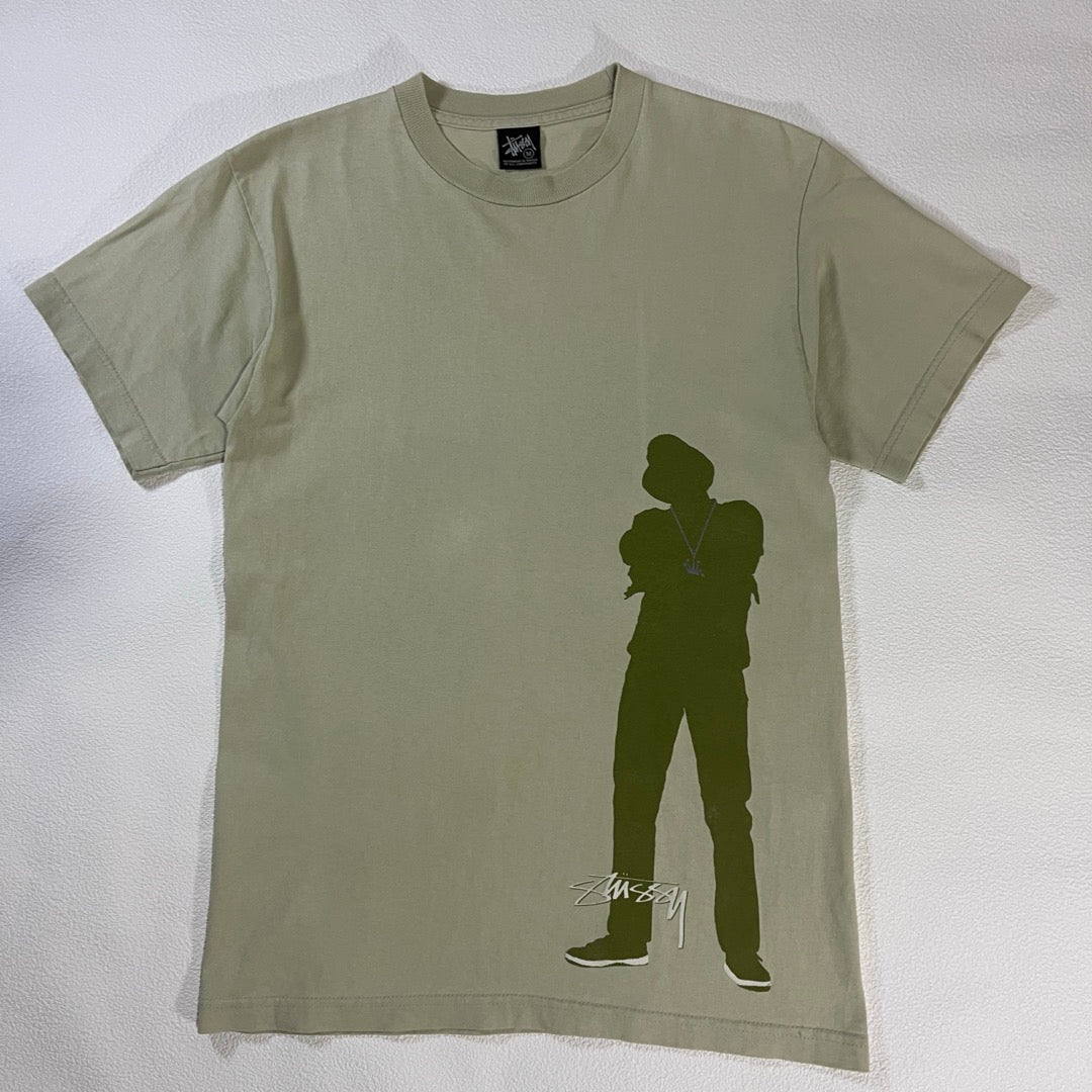 00s Stussy T-Shirt Hip Hop Mexico / Tシャツ 黒タグ メキシコ ヒップホップ