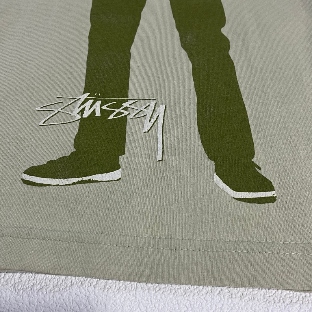 00s Stussy T-Shirt Hip Hop Mexico / Tシャツ 黒タグ メキシコ ヒップホップ