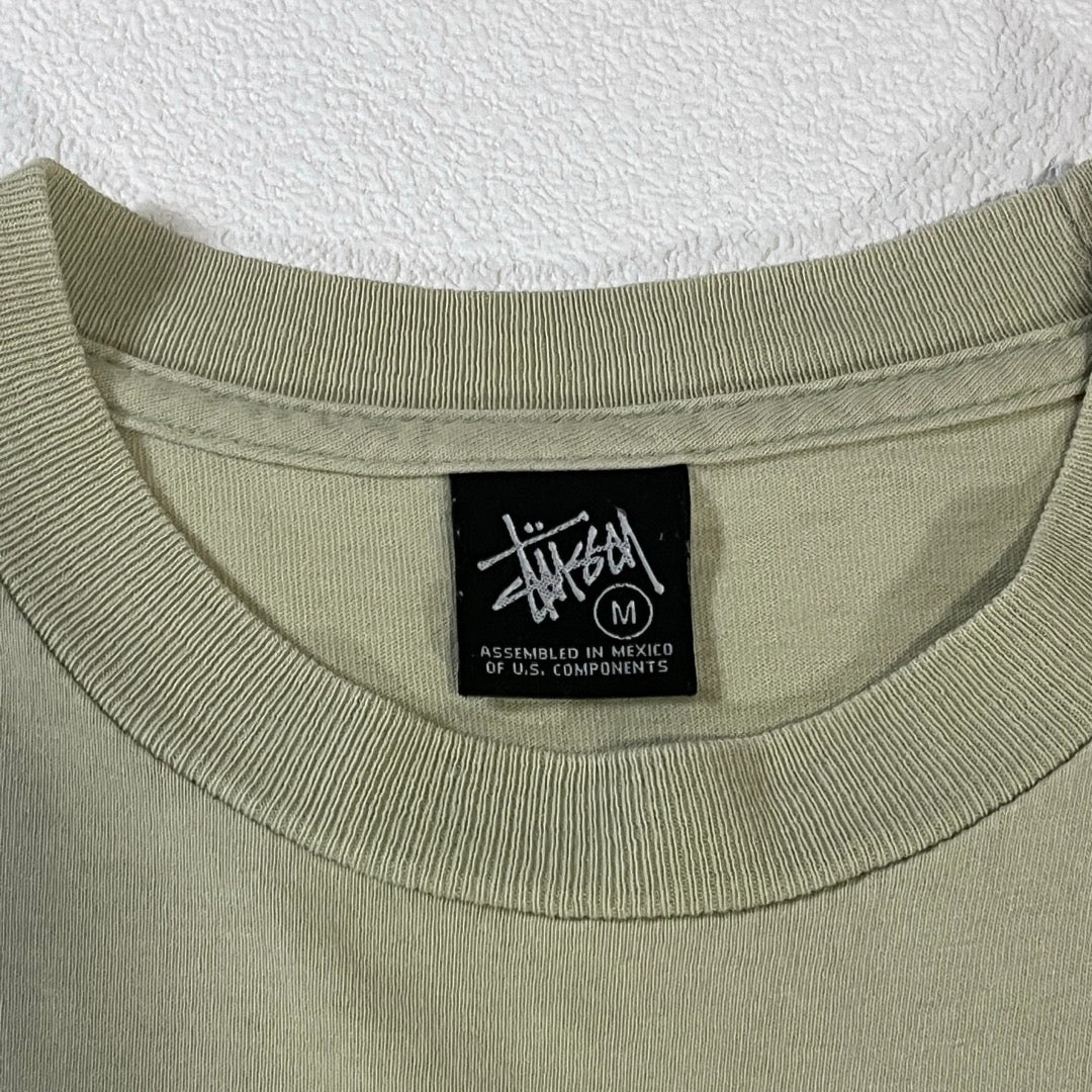 00s Stussy T-Shirt Hip Hop Mexico / Tシャツ 黒タグ メキシコ ヒップホップ