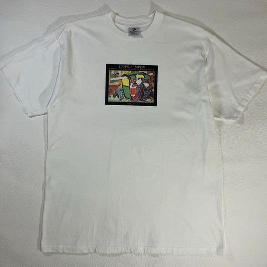 90s ukiyoe  T-Shirt Art Made in USA / 浮世絵 Tシャツ アート 日本 アメリカ製