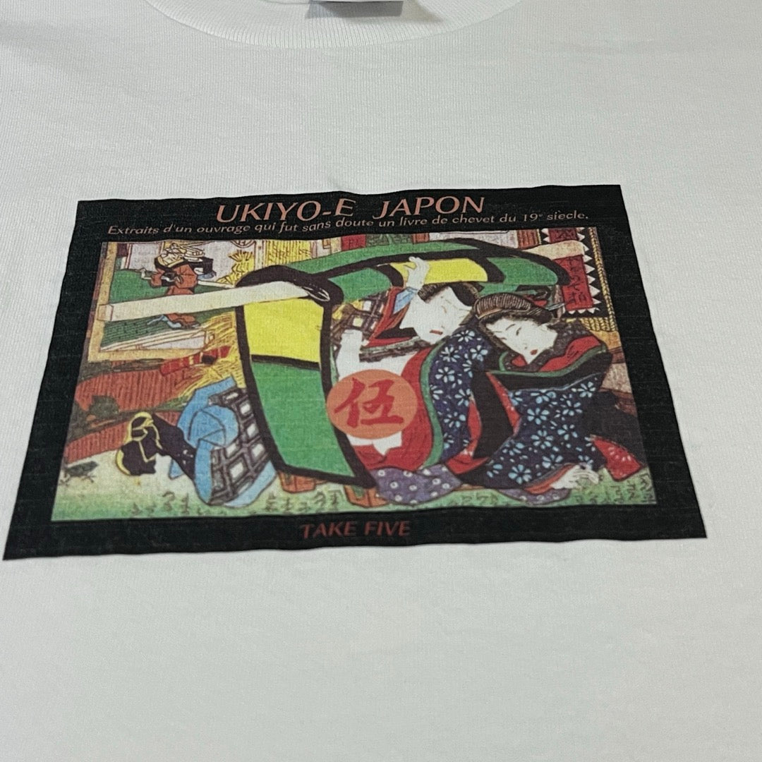 90s ukiyoe  T-Shirt Art Made in USA / 浮世絵 Tシャツ アート 日本 アメリカ製