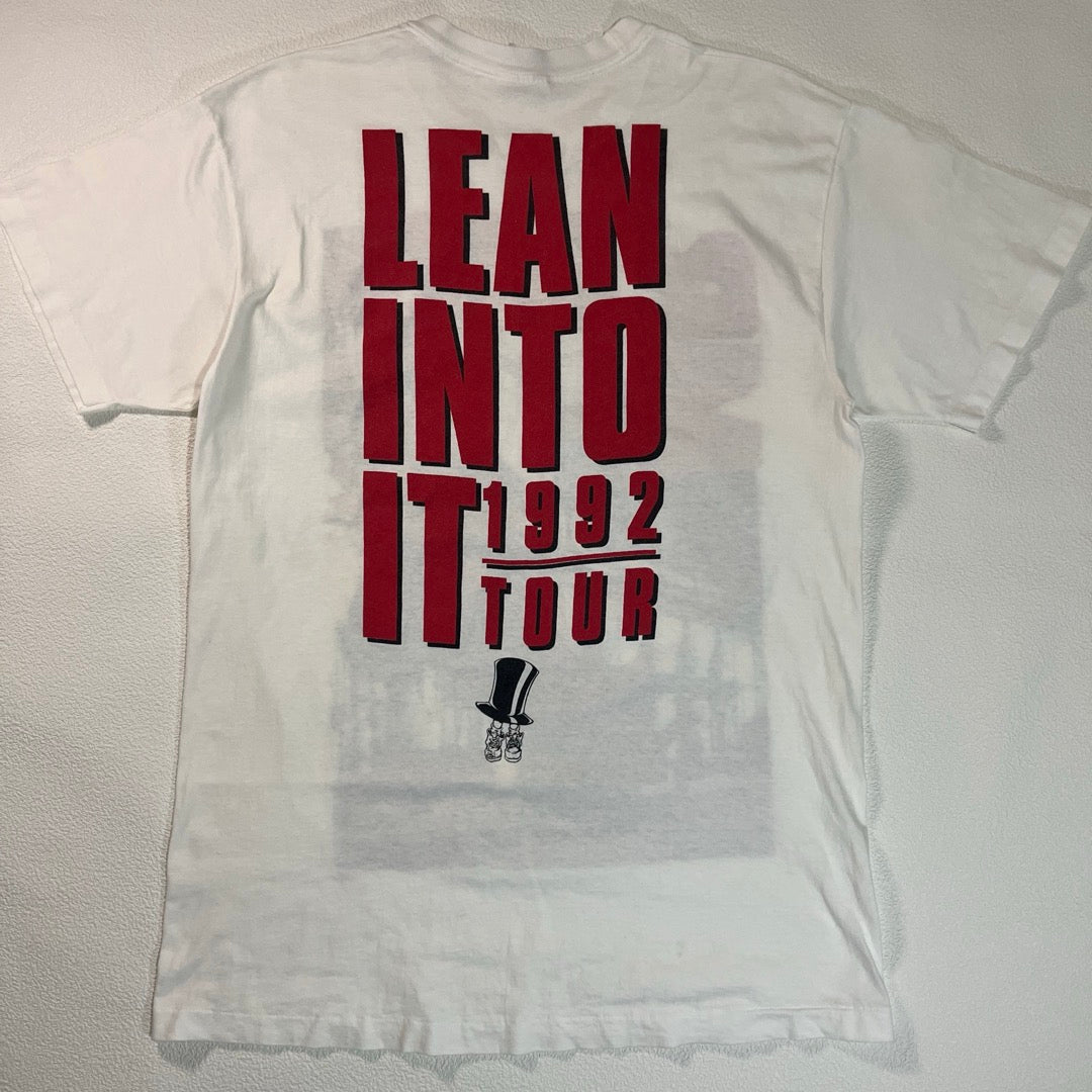 MR BIG T-Shirt lean into it tour 1992 / 90s Made in USA シングルステッチ Tシャツ Hanes