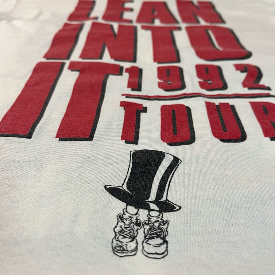 MR BIG T-Shirt lean into it tour 1992 / 90s Made in USA シングルステッチ Tシャツ Hanes