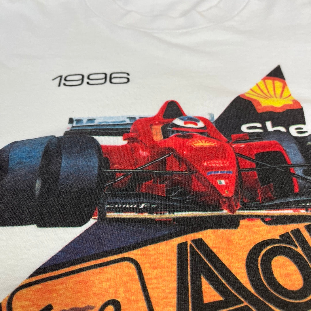 90s Foumula 1 T-Shirt F1 Ferrari Made in Canada / Tシャツ マルボロ カナダ製