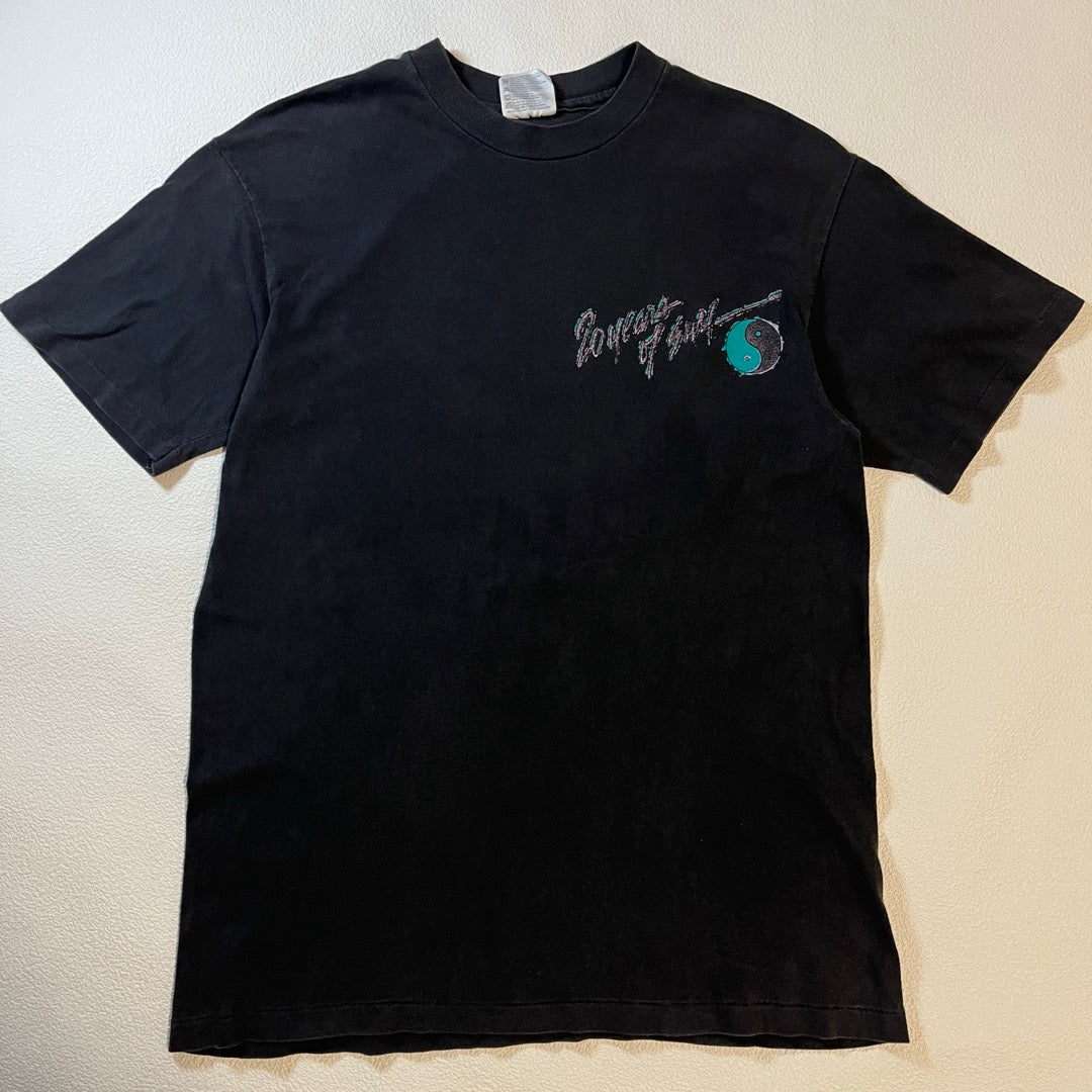 90s T&C surf T-Shirt Made in USA Hanes / Tシャツ 20周年 シングルステッチ