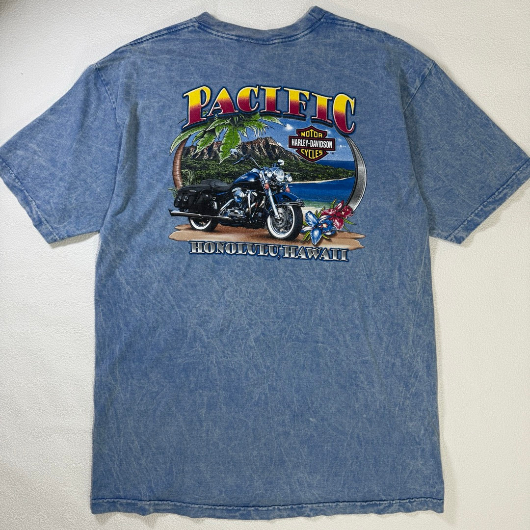 00s Harley-Davidson T-Shirt Made in USA Hawaii 2000 / Tシャツ アメリカ製 ハワイ Y2K