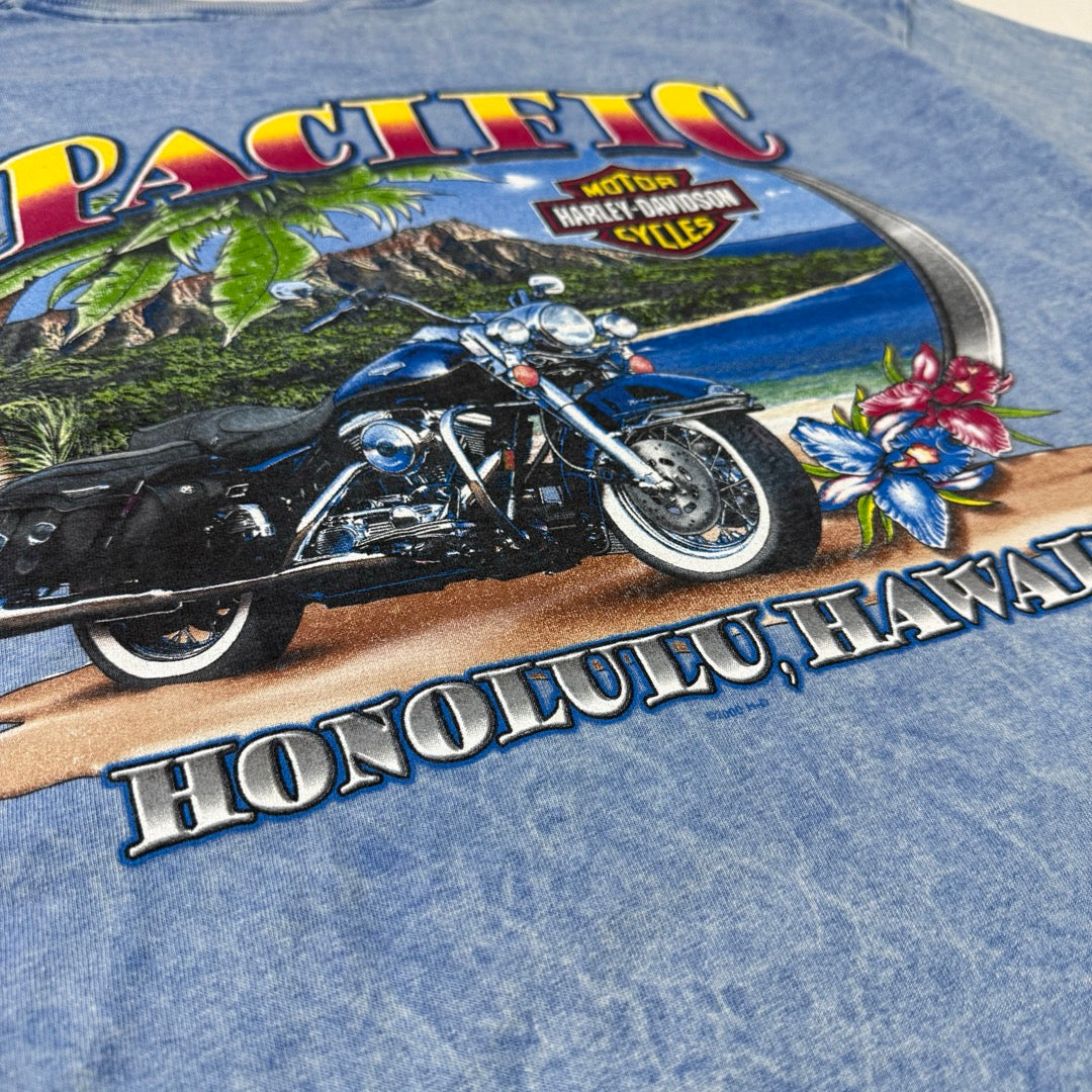 00s Harley-Davidson T-Shirt Made in USA Hawaii 2000 / Tシャツ アメリカ製 ハワイ Y2K