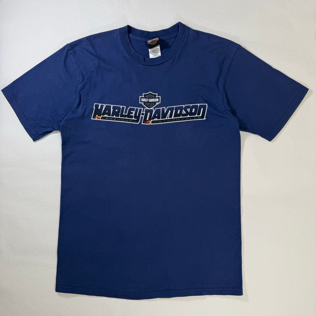 00s Harley Davidson T-Shirt Made in USA Florida 2008  / Tシャツ ワニ アメリカ製