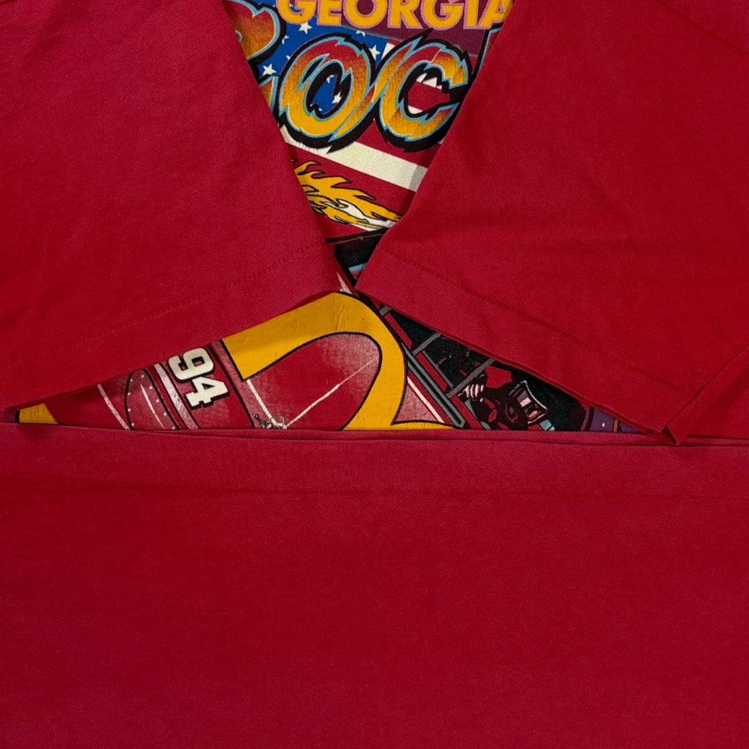90s NASCAR T-Shirt McDonald's Racing Team Bill Elliott / Tシャツ マクドナルド ビルエリオット