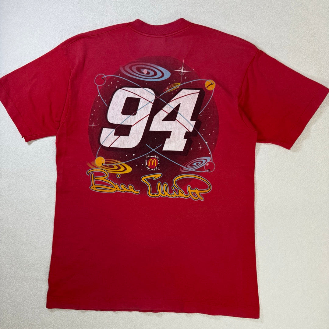 90s NASCAR T-Shirt McDonald's Racing Team Bill Elliott / Tシャツ マクドナルド ビルエリオット