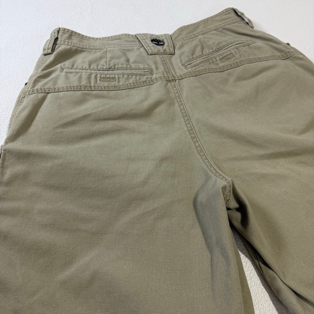 Timberland Cargo Shorts / 90s ショーツ ショートパンツ カーゴ 背面 アップ