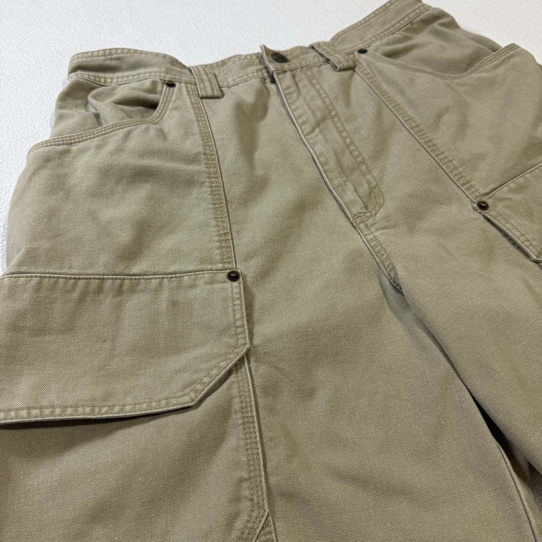 Timberland Cargo Shorts / 90s ショーツ ショートパンツ カーゴ 正面 アップ