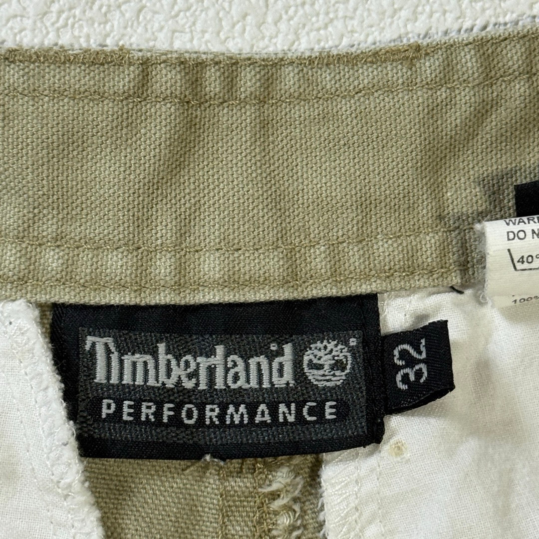 Timberland Cargo Shorts / 90s ショーツ ショートパンツ カーゴ タグ 正面