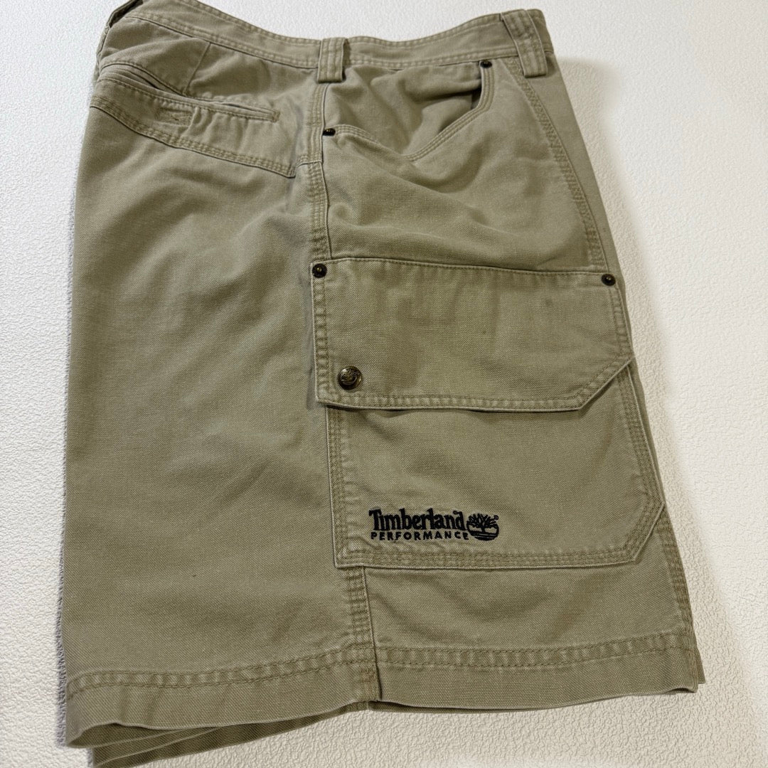 Timberland Cargo Shorts / 90s ショーツ ショートパンツ カーゴ 側面