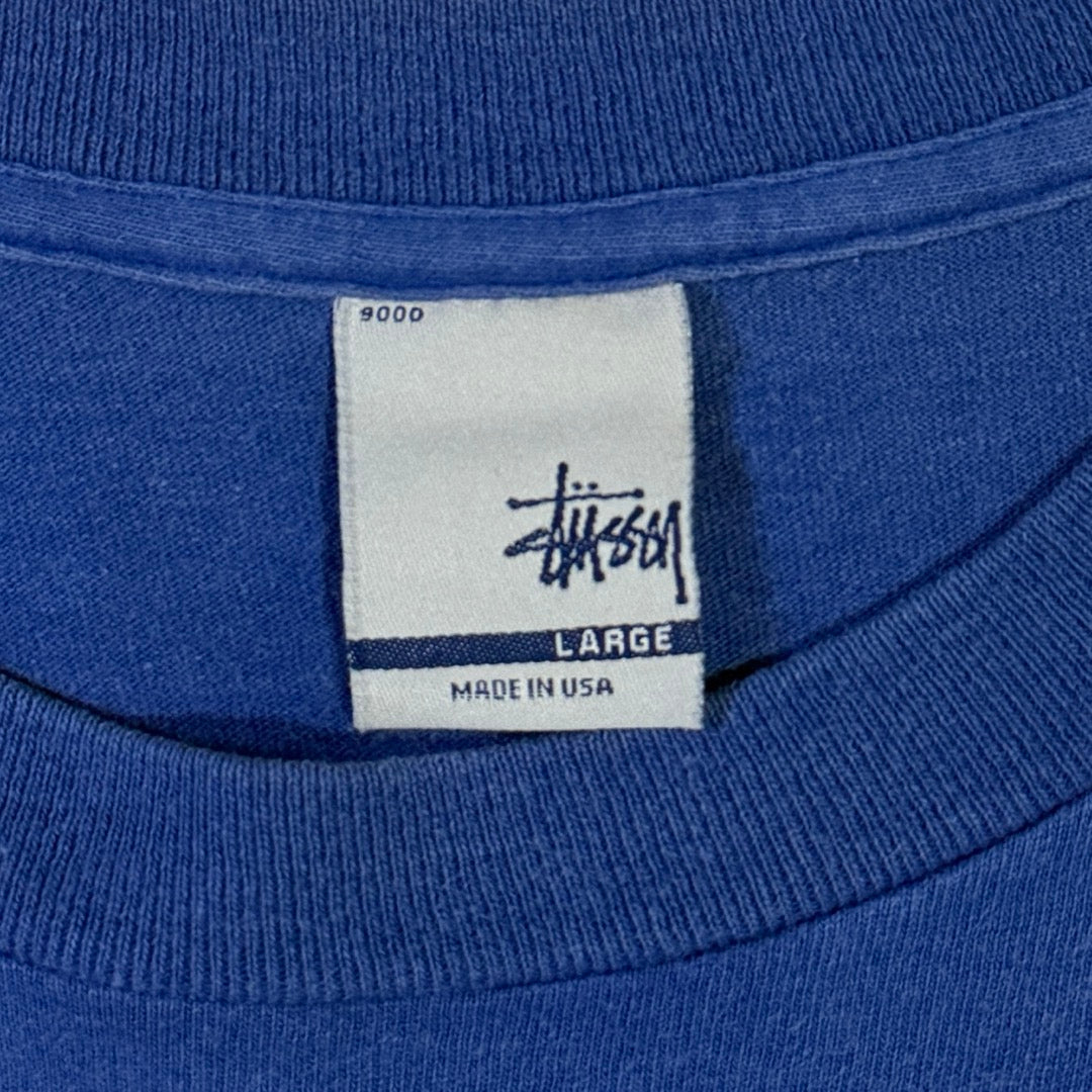 00s Stussy T-Shirt S logo made in USA silver tag / Tシャツ 銀タグ Sロゴ