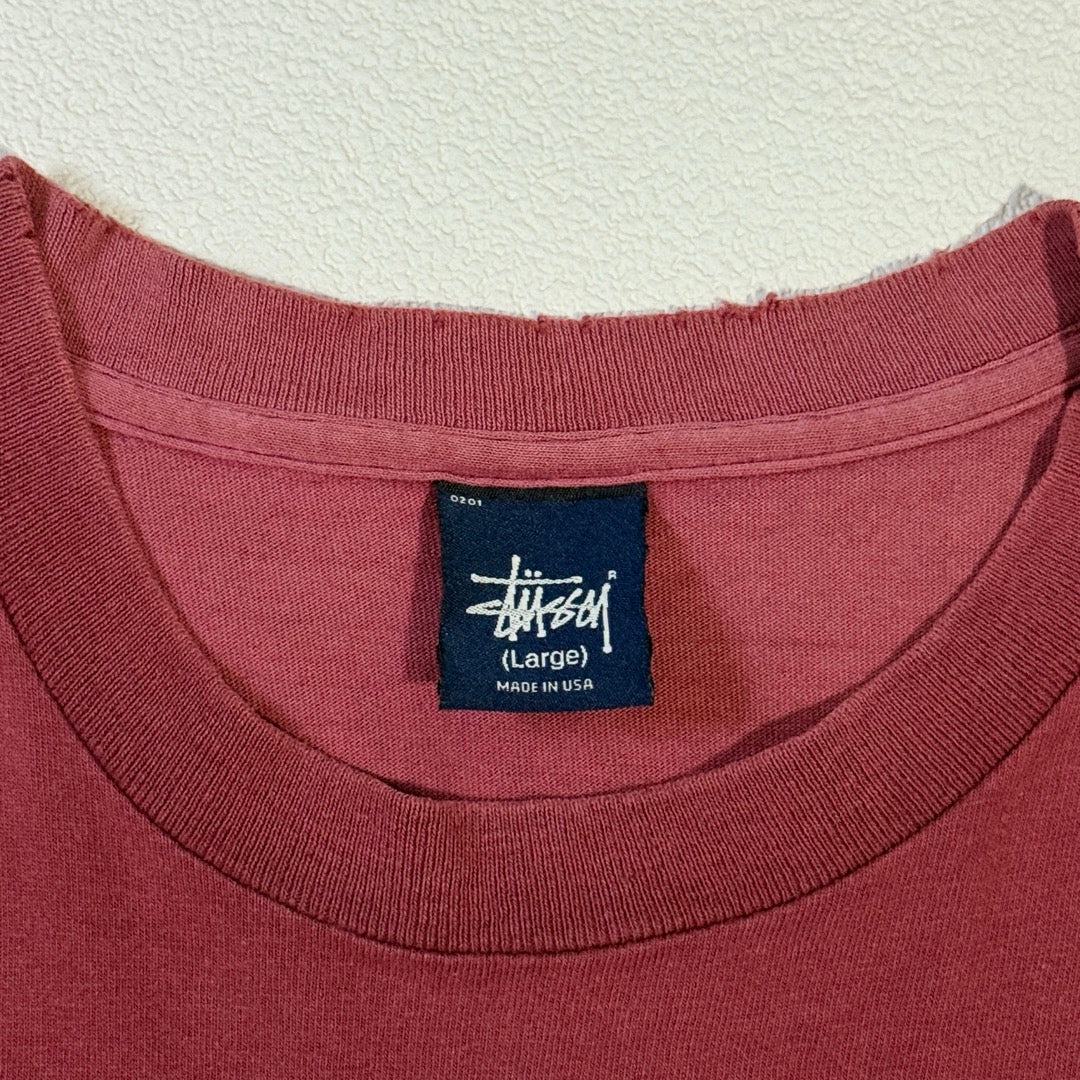 00s Stussy T-Shirt sneaker Design / Tシャツ 紺タグ スニーカー