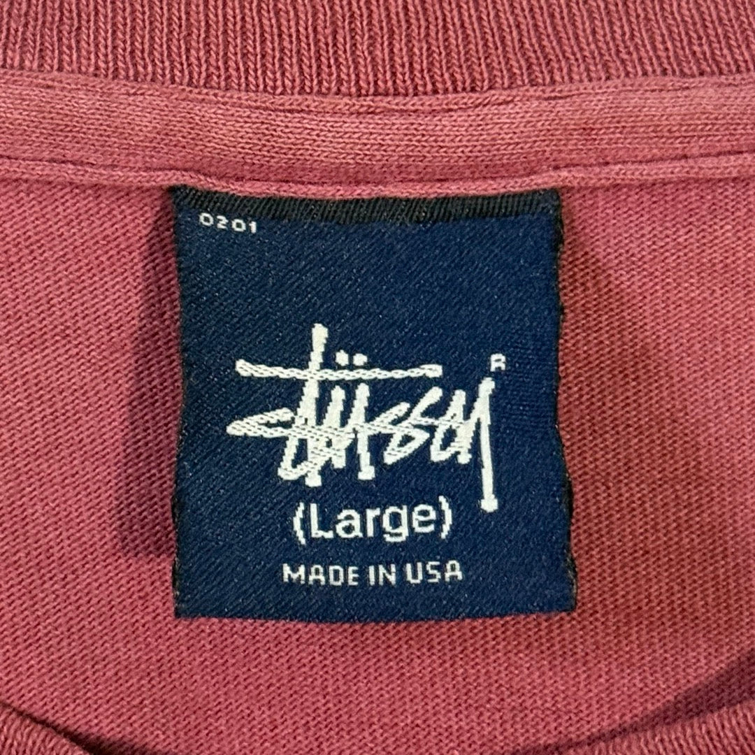 00s Stussy T-Shirt sneaker Design / Tシャツ 紺タグ スニーカー