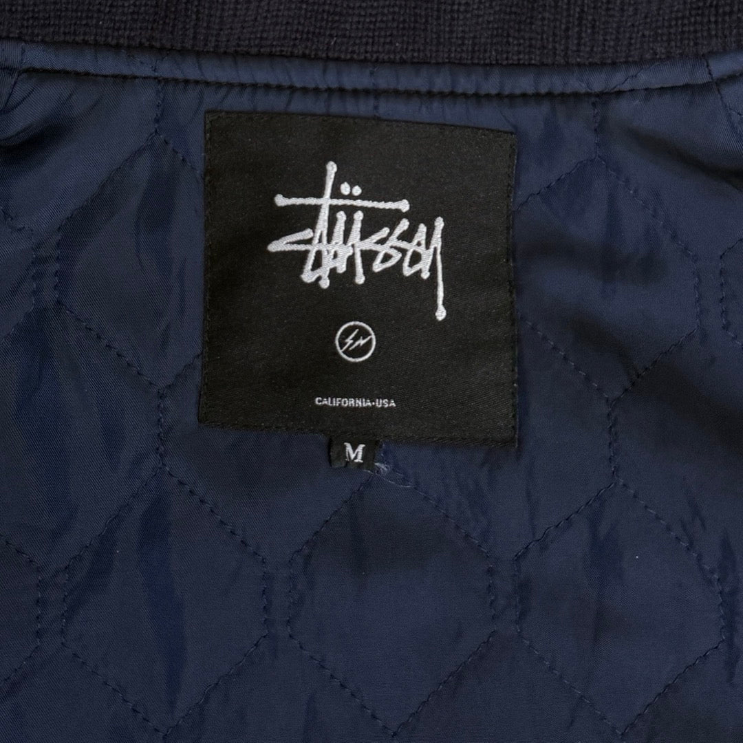 10s Stussy stadium jumper Fragment / スタジャン フラグメントコラボ