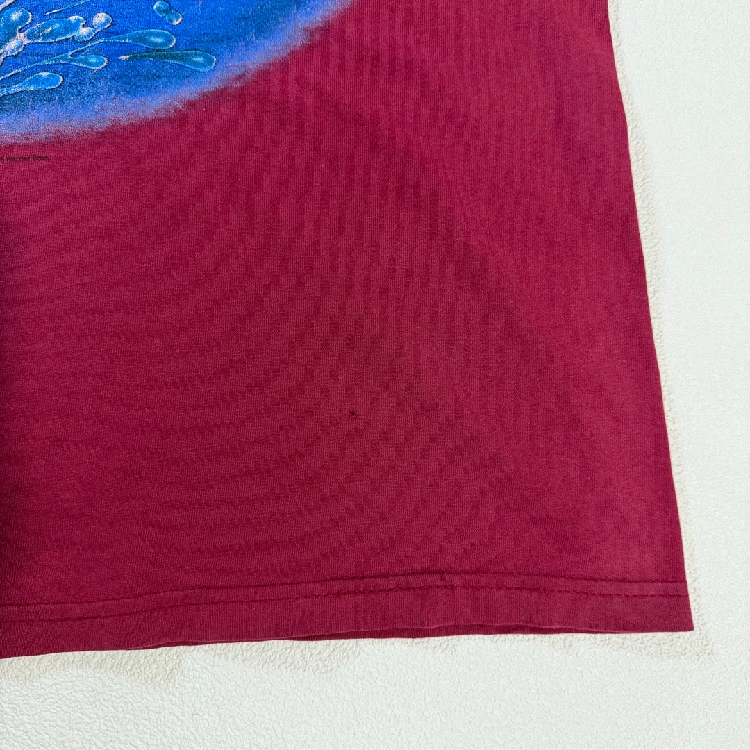 90s Looney Tunes Bugs Bunny  T-Shirt Made in USA  / Tシャツ バックス・バニー コピーライト入り キャラクター大判プリント