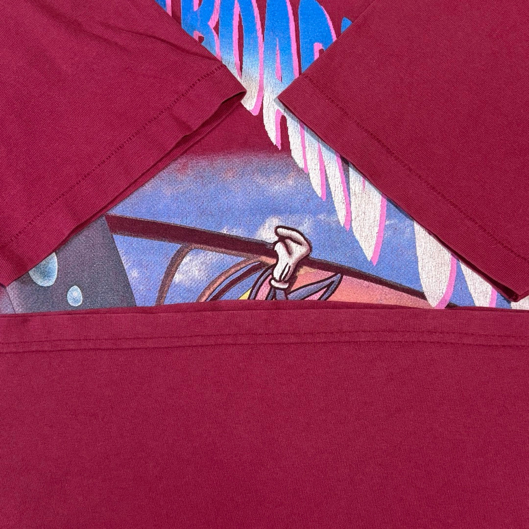 90s Looney Tunes Bugs Bunny  T-Shirt Made in USA  / Tシャツ バックス・バニー コピーライト入り キャラクター大判プリント