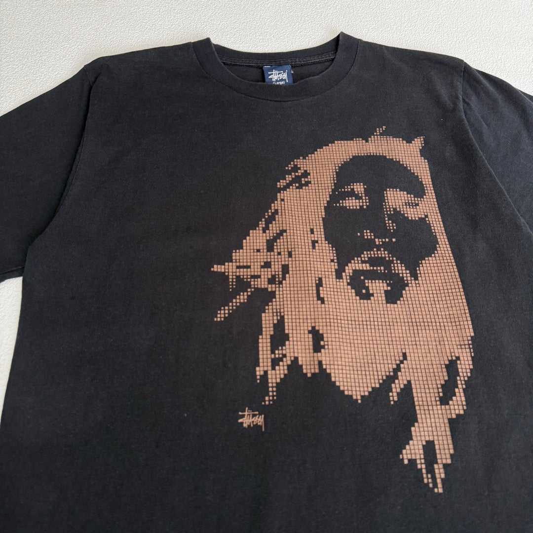 00s Stussy T-Shirt Bobmarley made in USA / Tシャツ ボブマーリー