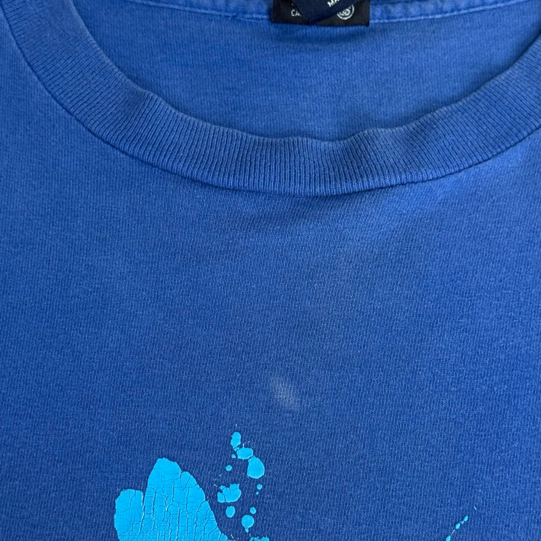 00s Stussy T-Shirt SSLink Made in USA Cross Fade / Tシャツ アメリカ製 シングルステッチ フェード