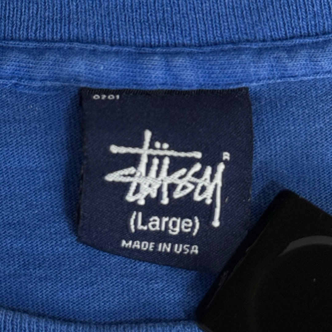 00s Stussy T-Shirt SSLink Made in USA Cross Fade / Tシャツ アメリカ製 シングルステッチ フェード