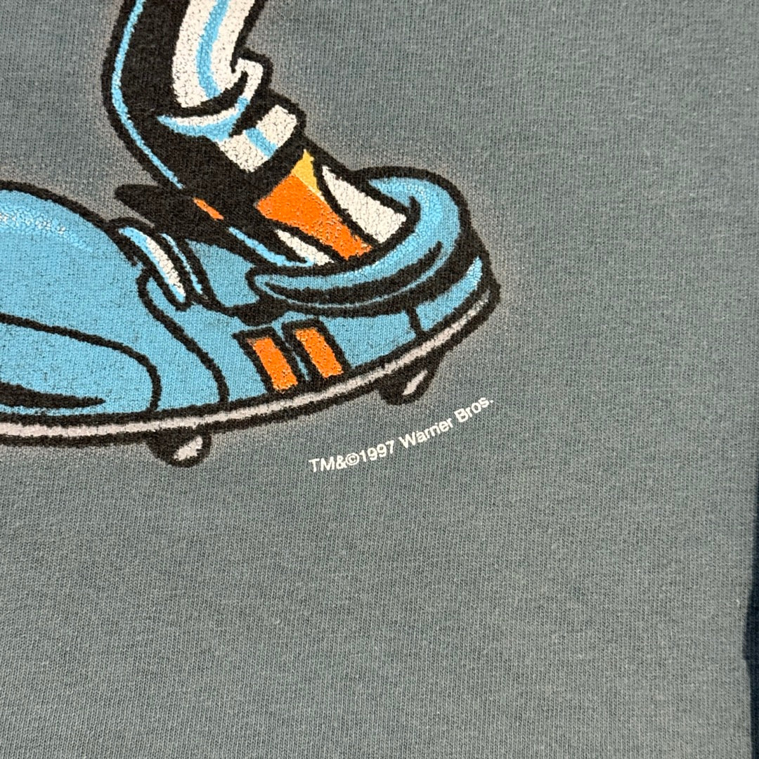 90s Looney Tunes Bugs Bunny  Long Sleeve T-Shirt 1997 baseball / バックスバニー 長袖Tシャツ 野球 ベースボール