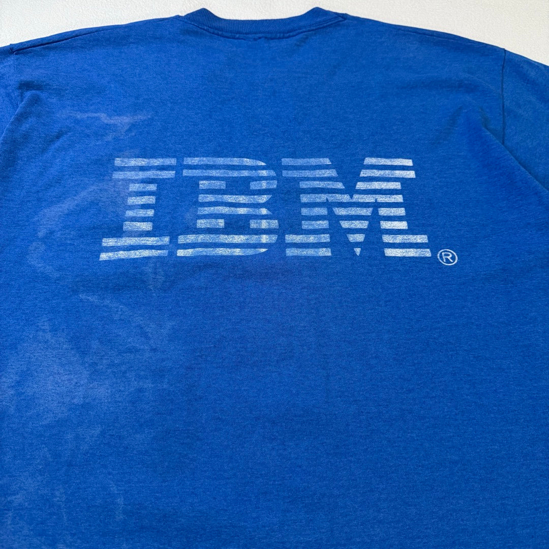 90s IBM T-Shirt Good Fade Company / Tシャツ 企業 フェード
