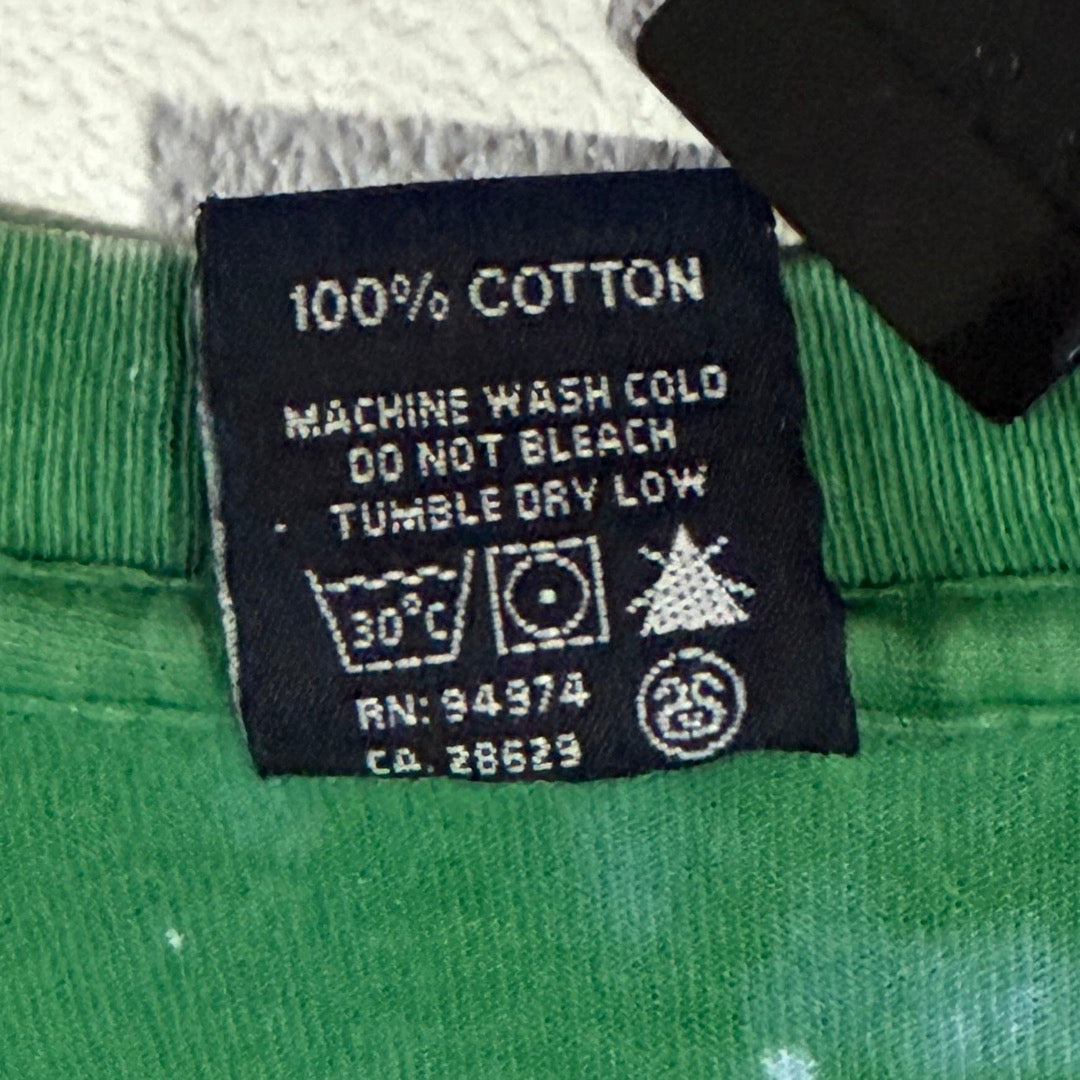 00s Stussy T-Shirt Made in USA tie-dye Green / Tシャツ アメリカ製 タイダイ グリーン