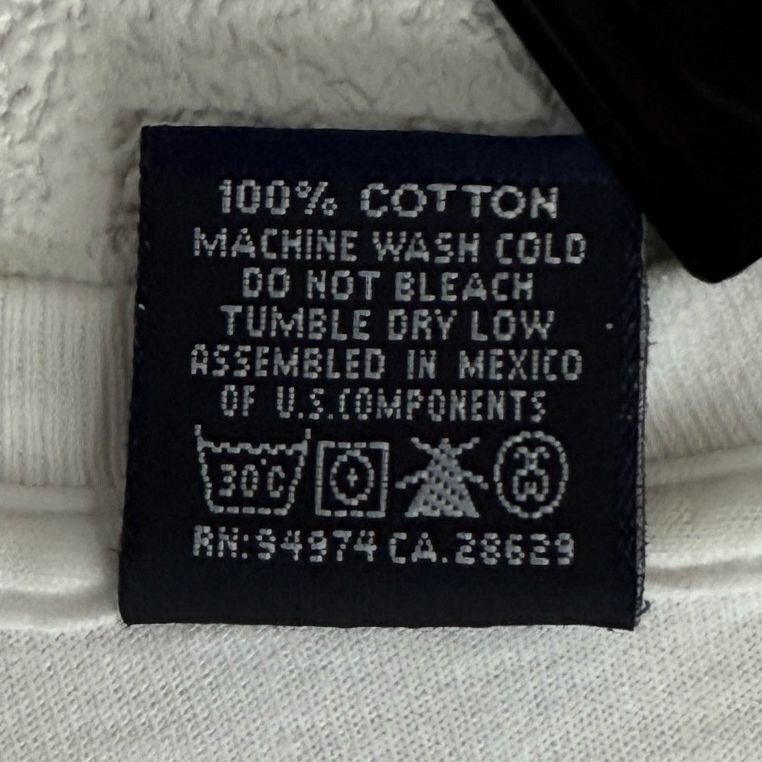 00s Stussy T-Shirt Made in Mexico Biker  / Tシャツ 紺タグ バイカー