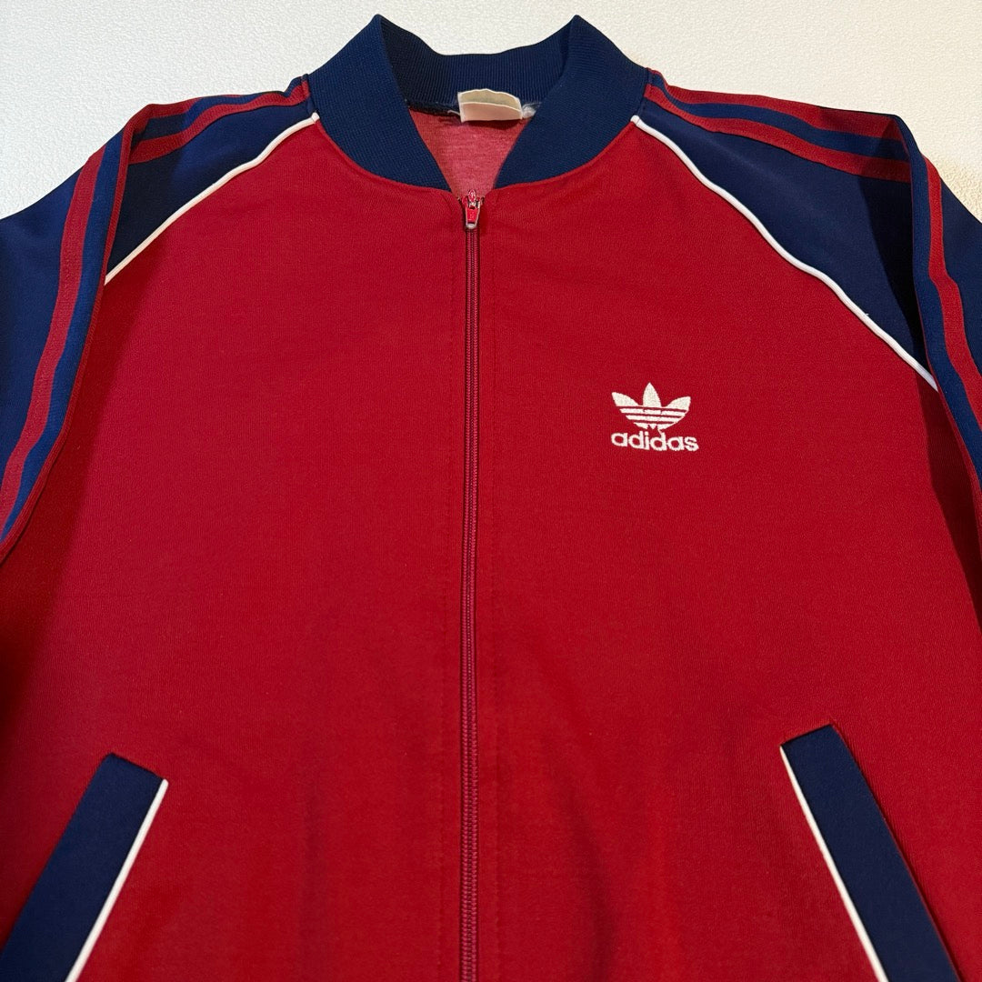 80s Adidas Trac jacket Made in Taiwan / トラックジャージ
