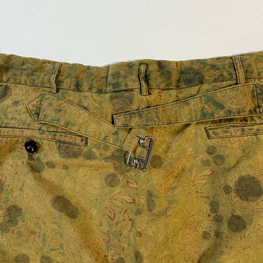 90s POLO RalphLauren Short Pants flower / ショートパンツ ペイズリー フラワー