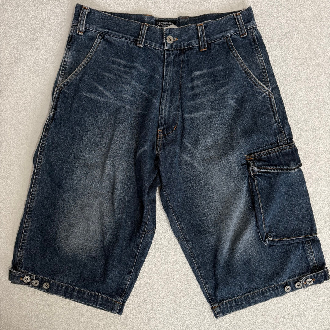 00s Stussy Denim Short Pants made in USA / デニムショーツ アメリカ製