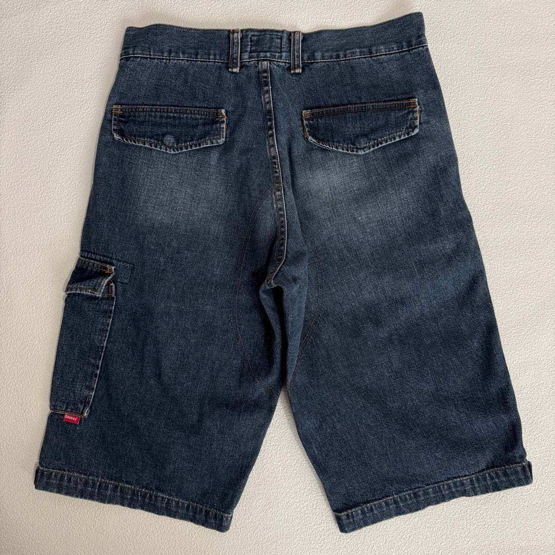 00s Stussy Denim Short Pants made in USA / デニムショーツ アメリカ製