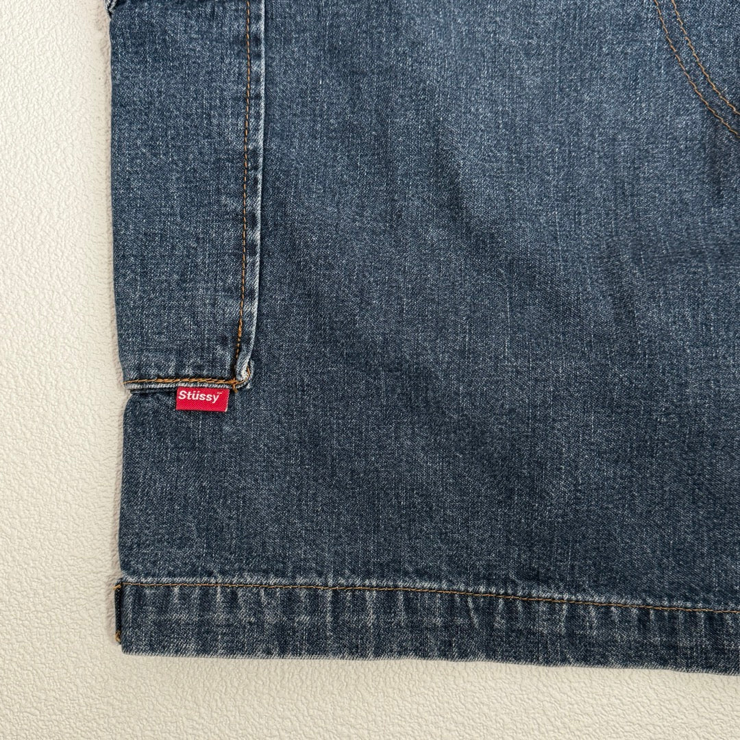 00s Stussy Denim Short Pants made in USA / デニムショーツ アメリカ製
