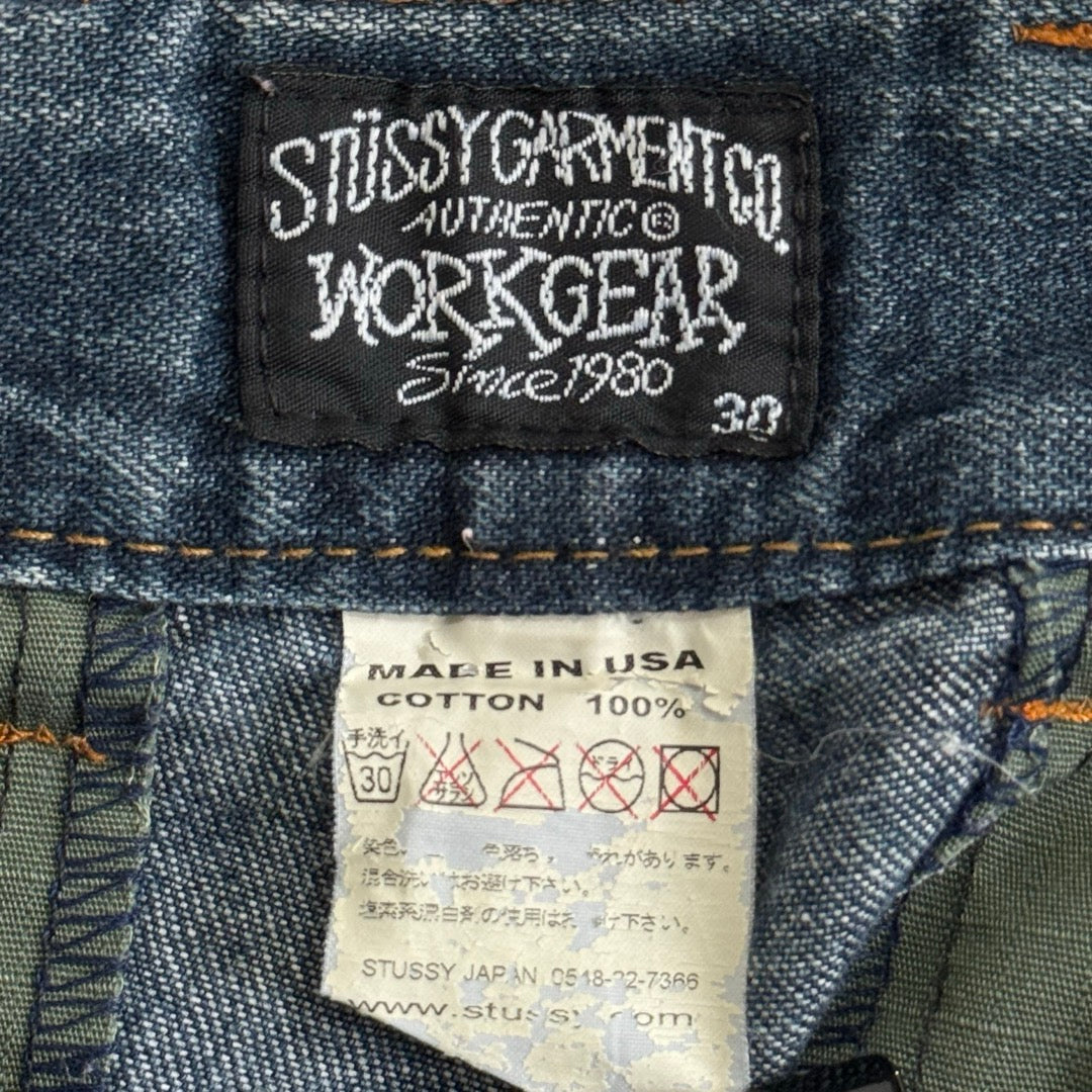 00s Stussy Denim Short Pants made in USA / デニムショーツ アメリカ製
