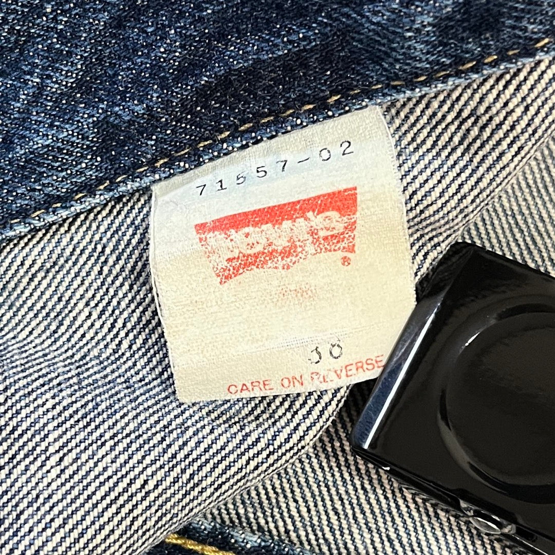 90s Levi’s 557 denim jacket Outer Made in Japan / デニムジャケット トラッカー 日本製