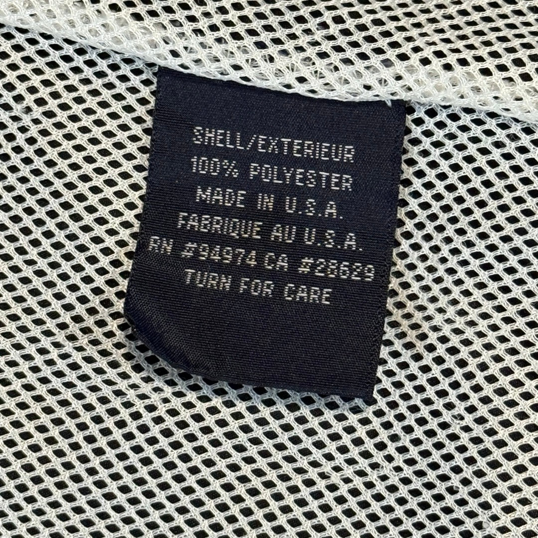 90s Stussy Nylon Blouson Jacket Made in USA / ナイロンブルゾン 白タグ アメリカ製