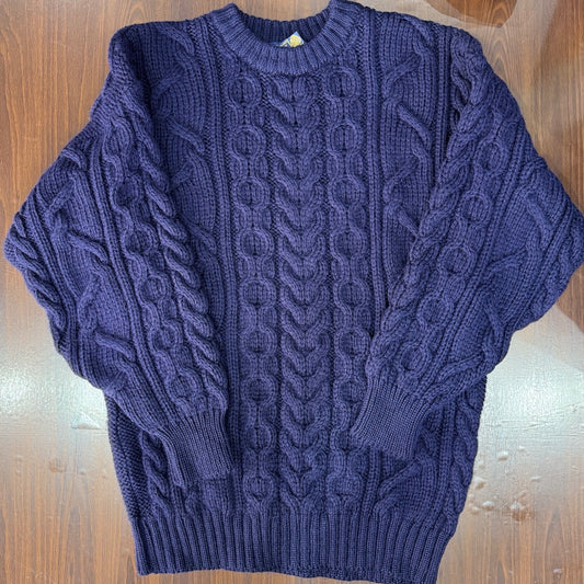 Tranditions wool sweater Made in UK / ケーブルニット セーター イギリス製 ウール